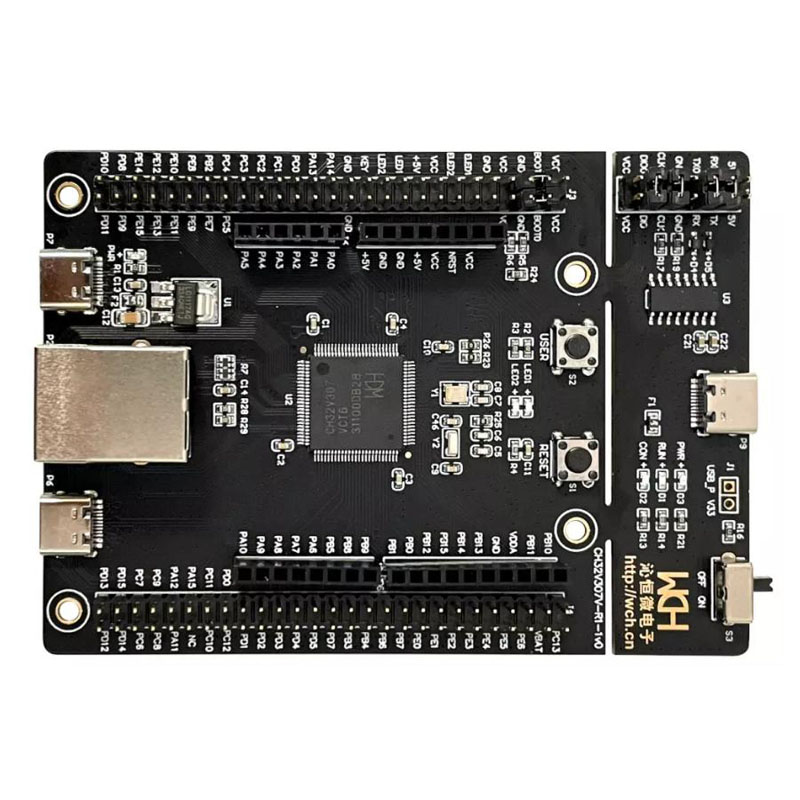 CH32V307 MCU-bord