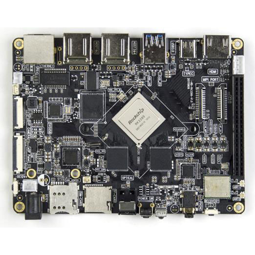 RK3399 SOC ingebed bord