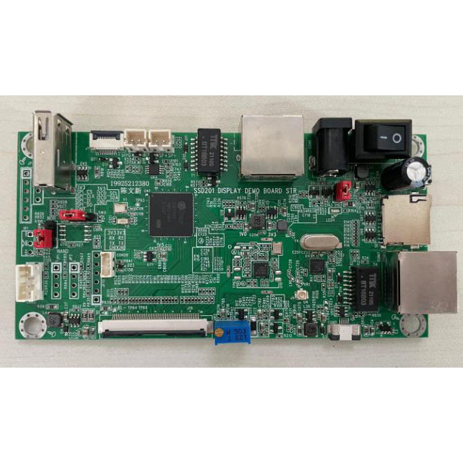 SSD201 SOC ingebed bord