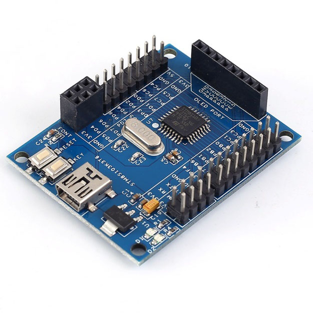 STM8 MCU-bord